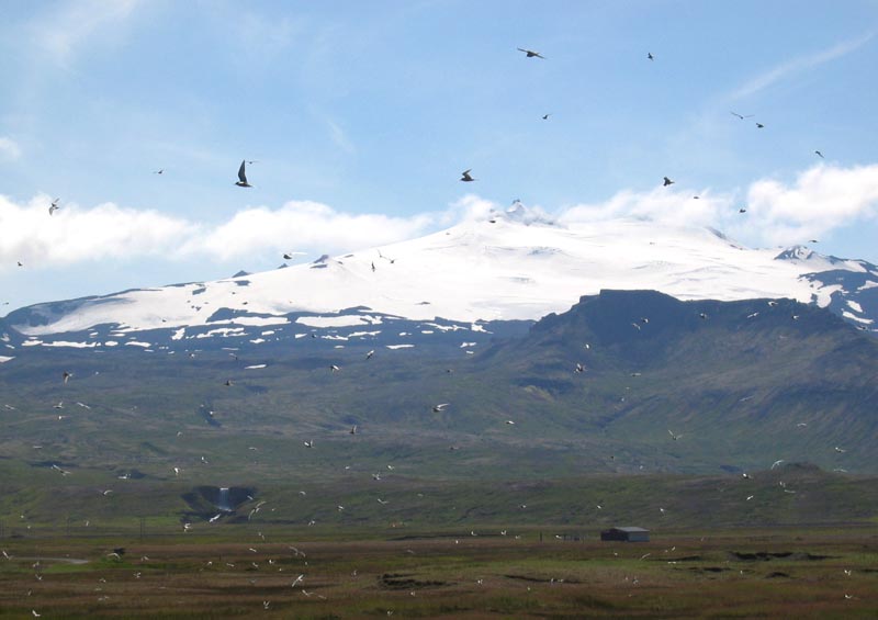 Snæfellsjökull et sternes
