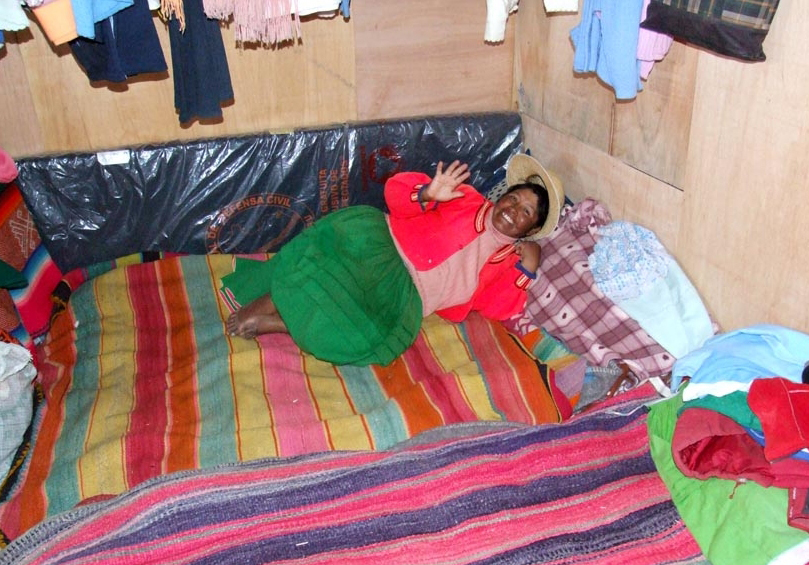 La chambre : parents et enfants cohabitent