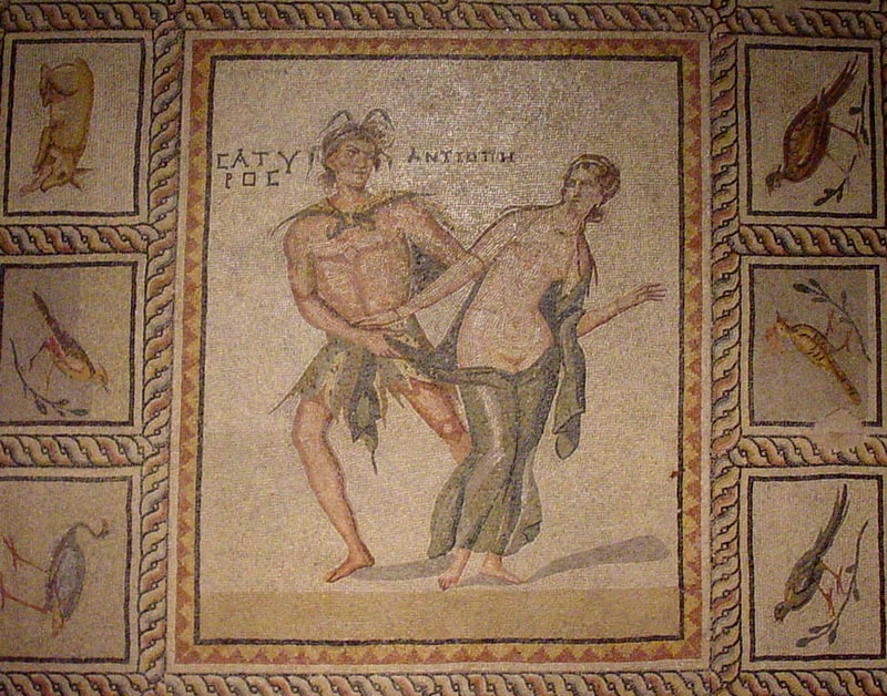 Satyre et Antiope
